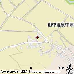 石川県加賀市山中温泉中津原町ハ5周辺の地図