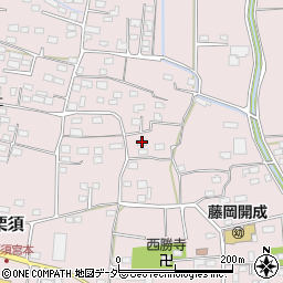 下栗須ハイツＢ棟周辺の地図