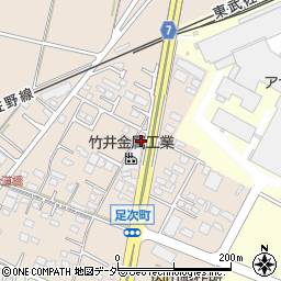 群馬県館林市足次町1181周辺の地図