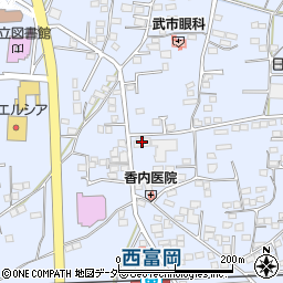 富岡看護専門学校周辺の地図