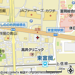 ライトオン富岡店周辺の地図