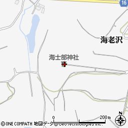 海士部神社周辺の地図