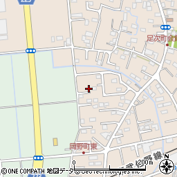 群馬県館林市足次町2844-5周辺の地図