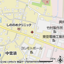 群馬県藤岡市中栗須498-2周辺の地図