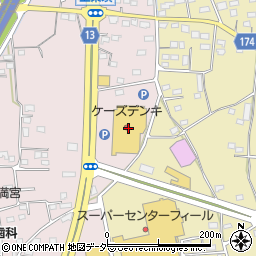 パソコンクリニック　フィール藤岡店内店周辺の地図