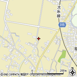 長野県安曇野市三郷明盛2053-3周辺の地図
