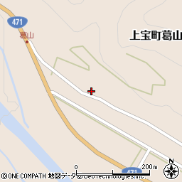 岐阜県高山市上宝町葛山104周辺の地図