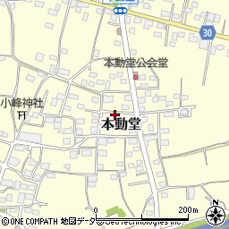 群馬県藤岡市本動堂373-1周辺の地図