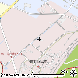 栃木県小山市楢木134周辺の地図