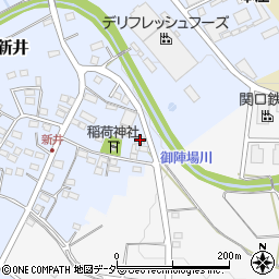 埼玉県本庄市新井22周辺の地図