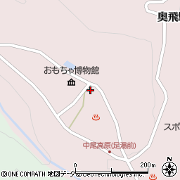 岐阜県高山市奥飛騨温泉郷中尾267周辺の地図