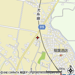 長野県安曇野市三郷明盛1578-10周辺の地図