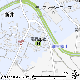 埼玉県本庄市新井21周辺の地図
