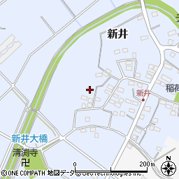 埼玉県本庄市新井107周辺の地図