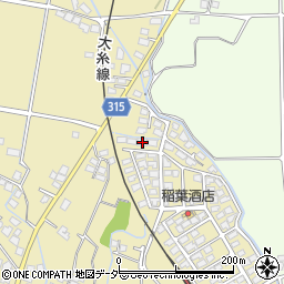 長野県安曇野市三郷明盛1500-100周辺の地図