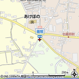 群馬県藤岡市下大塚450-3周辺の地図