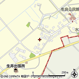 栃木県小山市生良1026-1周辺の地図