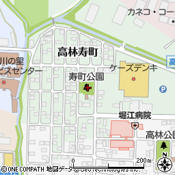 向野公園周辺の地図