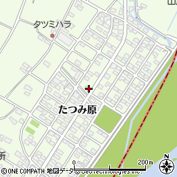 長野県安曇野市豊科高家たつみ原周辺の地図