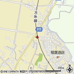 長野県安曇野市三郷明盛1578-7周辺の地図