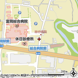 富岡総合病院周辺の地図