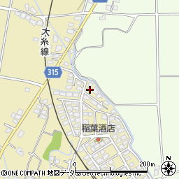 長野県安曇野市三郷明盛2251-4周辺の地図