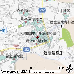 あさま温泉敬老園デイサービスセンター周辺の地図