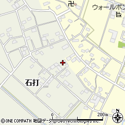 群馬県邑楽郡邑楽町石打84周辺の地図