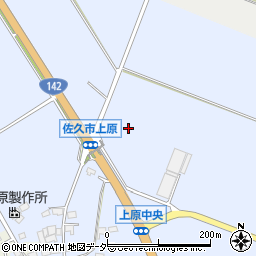 長野県佐久市甲周辺の地図