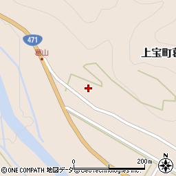 岐阜県高山市上宝町葛山81周辺の地図