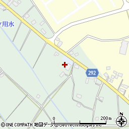 茨城県結城市大久保周辺の地図