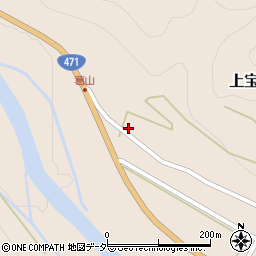 岐阜県高山市上宝町葛山43周辺の地図