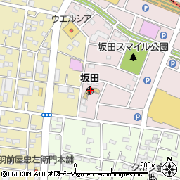 坂田保育園周辺の地図