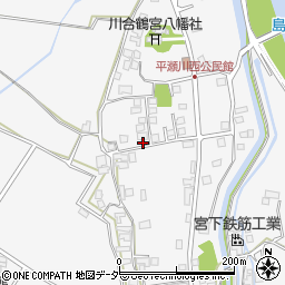 長野県松本市島内下平瀬周辺の地図
