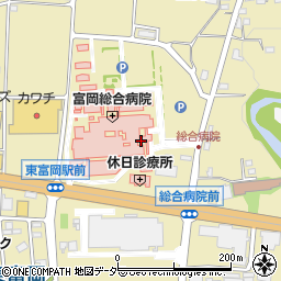 公立富岡総合病院周辺の地図