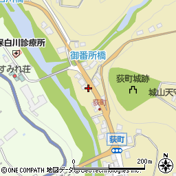岐阜県大野郡白川村荻町1197-1周辺の地図