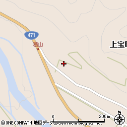 岐阜県高山市上宝町葛山45周辺の地図