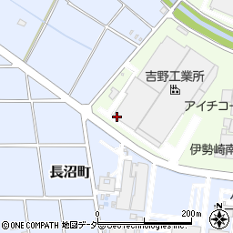 株式会社吉野工業所　伊勢崎工場周辺の地図