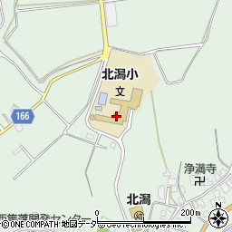 あわら市北潟小学校周辺の地図