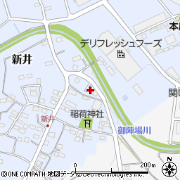埼玉県本庄市新井47周辺の地図