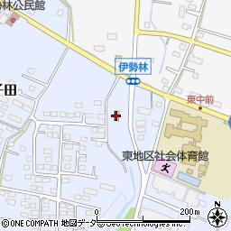 セブンイレブン佐久新子田店周辺の地図