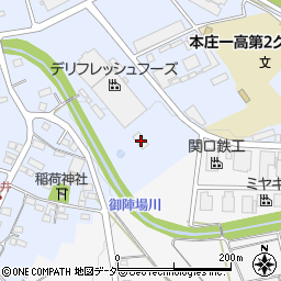 埼玉県本庄市新井600-1周辺の地図