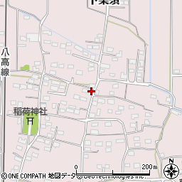 群馬県藤岡市下栗須1121周辺の地図