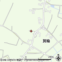 茨城県鉾田市箕輪3008周辺の地図