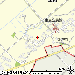 栃木県小山市生良419周辺の地図