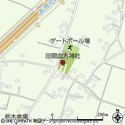 田間血方神社周辺の地図