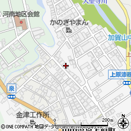 石川県加賀市山中温泉上原町カ154周辺の地図