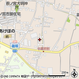 群馬県藤岡市篠塚549-9周辺の地図