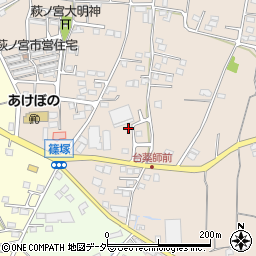 群馬県藤岡市篠塚549-12周辺の地図