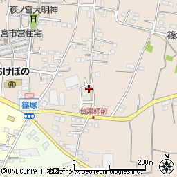 群馬県藤岡市篠塚549-8周辺の地図